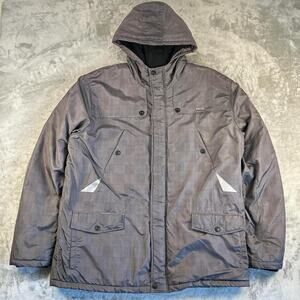 O'NEILL Women's Lilac Gray Ski Jacket Size XXL y2k